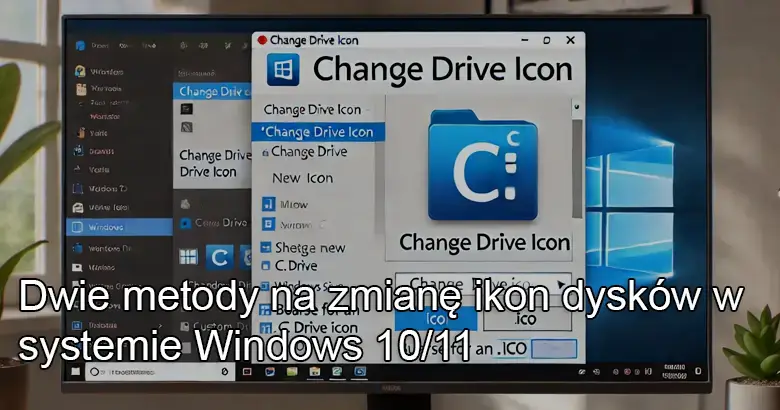 Dwie metody na zmianę ikon dysków w systemie Windows 10/11