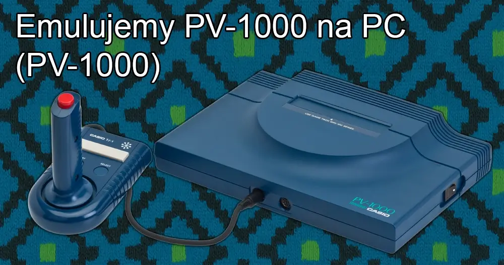 Casio PV-1000 emulator