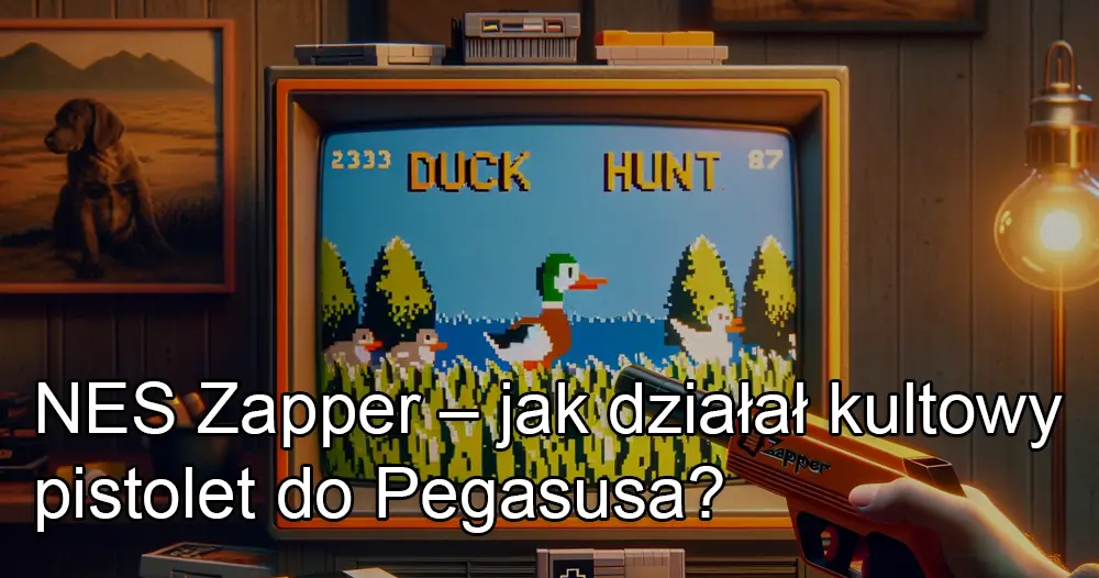 NES Zapper – jak działał kultowy pistolet do Pegasusa?