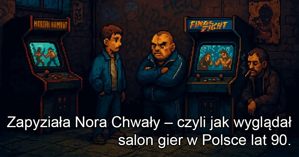 Zapyziała Nora Chwały – czyli jak wyglądał salon gier w Polsce lat 90.