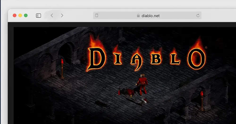 Diablo w przeglądarce
