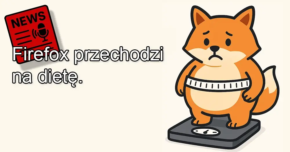 Firefox przechodzi na dietę. Co Mozilla wyrzuca z pokładu?