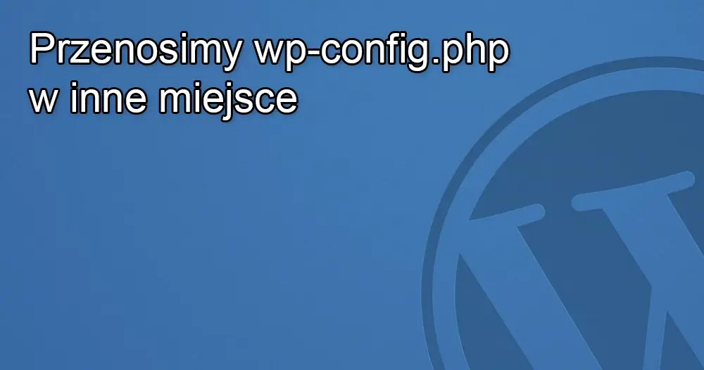 wp config