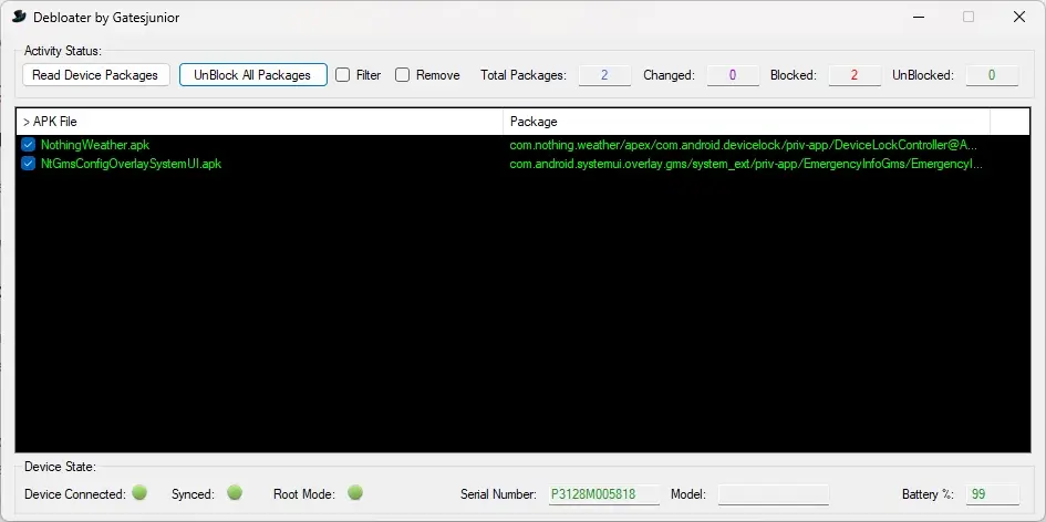 android debloat