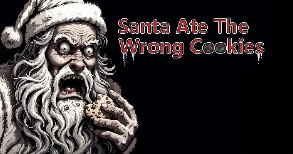 Santa Ate The Wrong Cookies