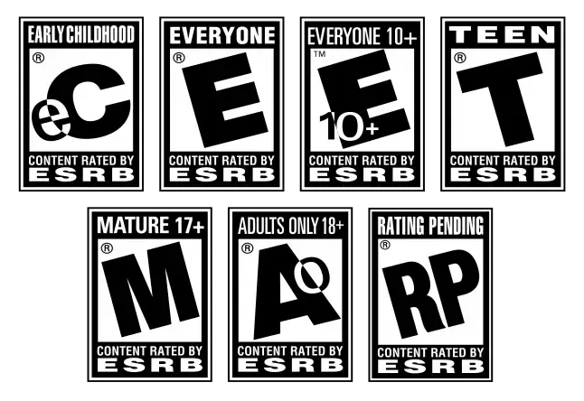 All 20ESRB 20ratings