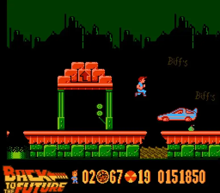 NES Back to the Future 2 & 3