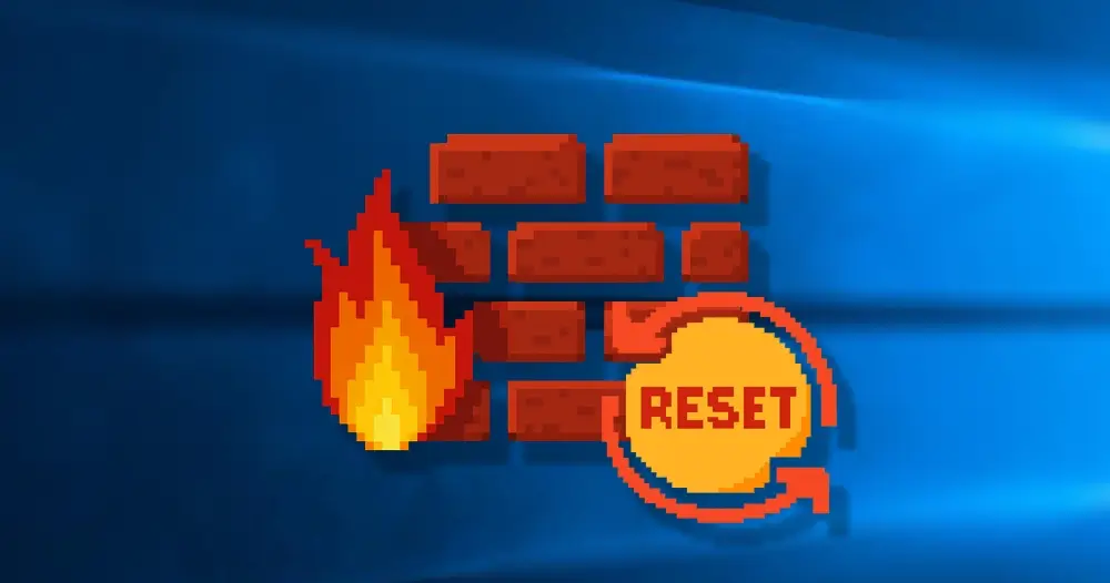 reset firewall