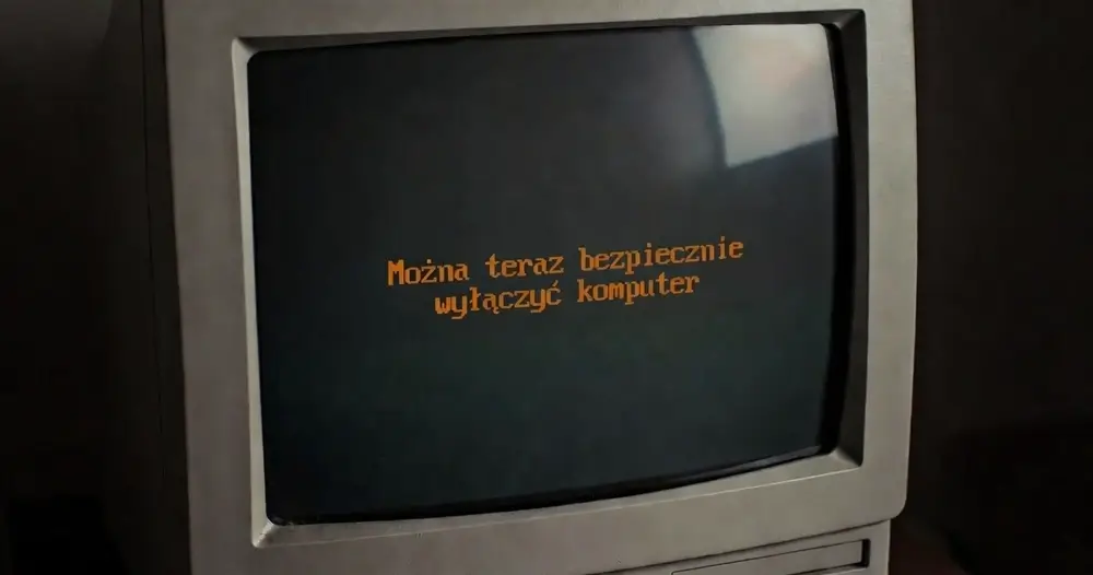 można teraz bezpiecznie wyłączyć komputer