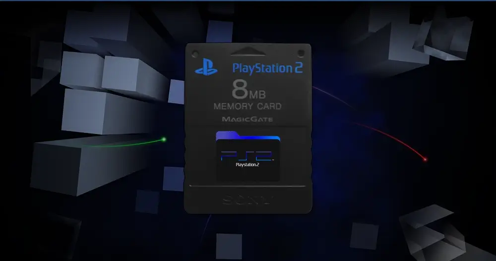 playstation2 memorka w folderze