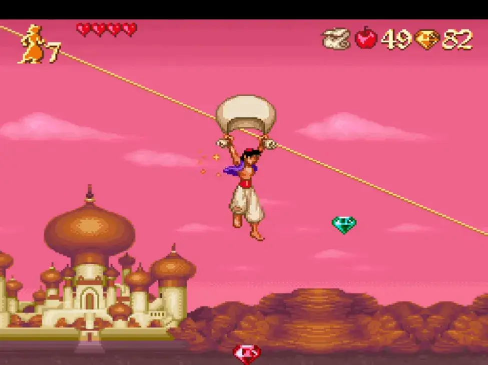 alladin snes 2