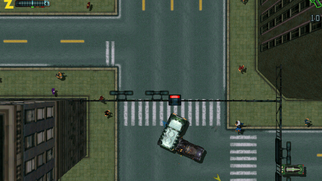 ArachnidPushesTheVan-GTA2
